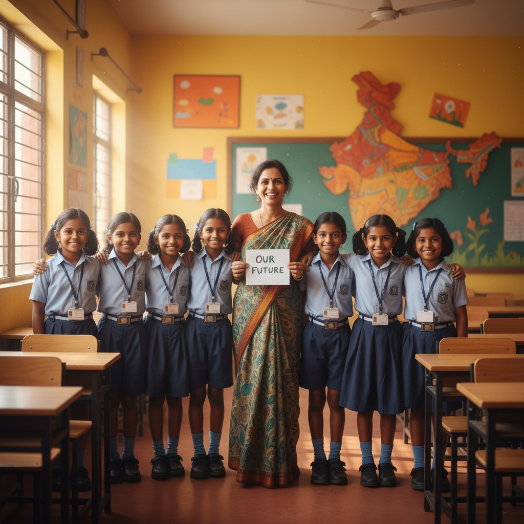 Students at Master International School
